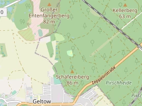 Restaurant auf Karte