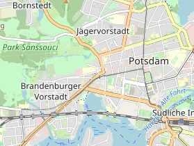 Restaurant auf Karte