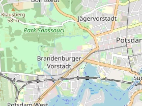 Restaurant auf Karte