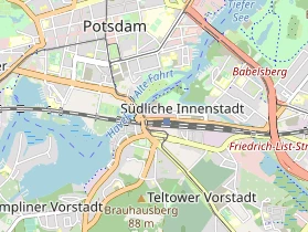 Restaurant auf Karte
