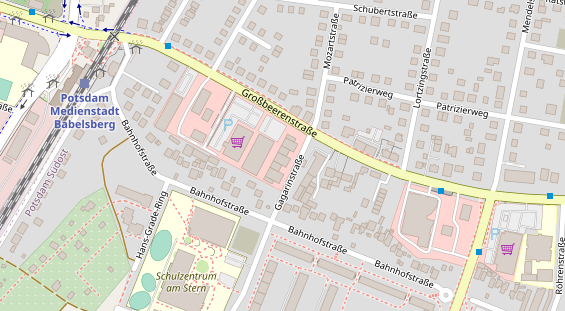 Restaurant auf Karte