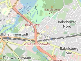 Restaurant auf Karte