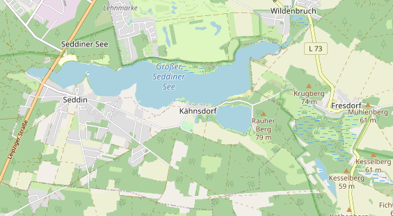 Restaurant auf Karte