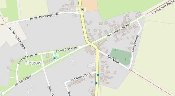 Restaurant auf Karte