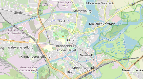 Restaurant auf Karte