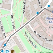 Restaurant auf Karte