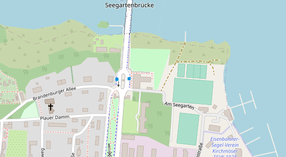 Restaurant auf Karte