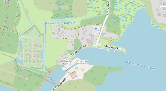 Restaurant auf Karte