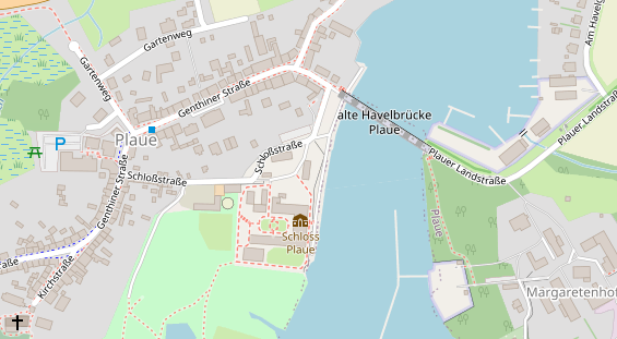 Restaurant auf Karte