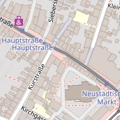 Restaurant auf Karte