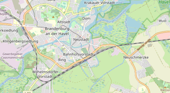 Restaurant auf Karte