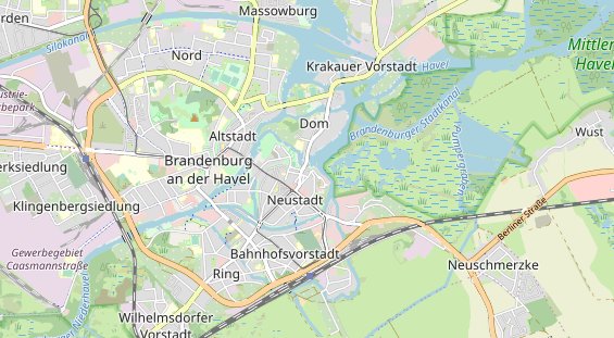 Restaurant auf Karte