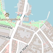 Restaurant auf Karte
