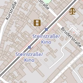 Restaurant auf Karte