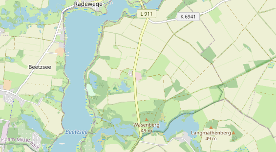 Restaurant auf Karte