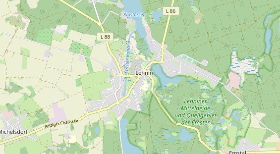 Restaurant auf Karte