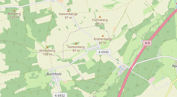 Restaurant auf Karte