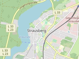 Restaurant auf Karte