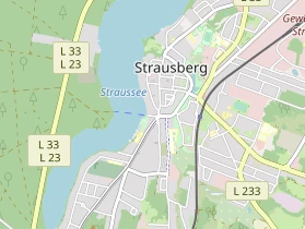 Restaurant auf Karte