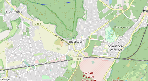 Restaurant auf Karte