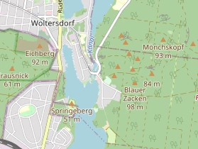 Restaurant auf Karte