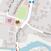 Restaurant auf Karte