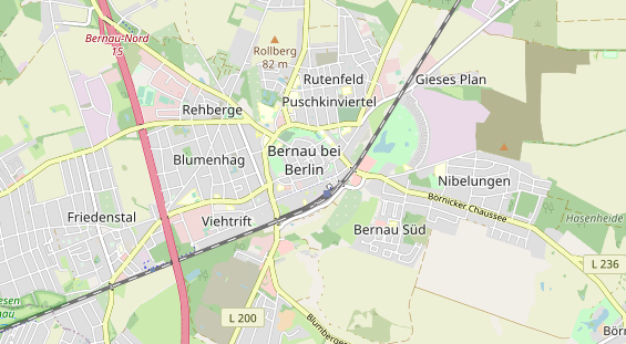 Restaurant auf Karte