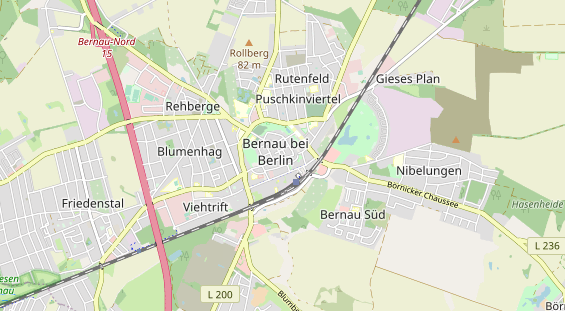 Restaurant auf Karte