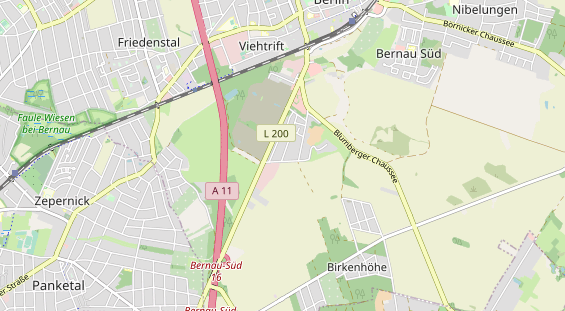 Restaurant auf Karte