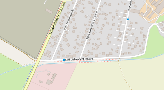 Restaurant auf Karte