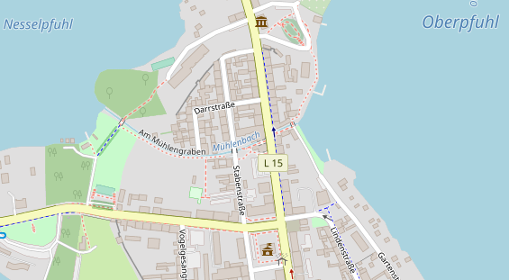 Restaurant auf Karte