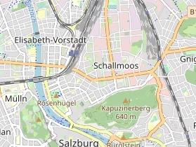 Restaurant auf Karte