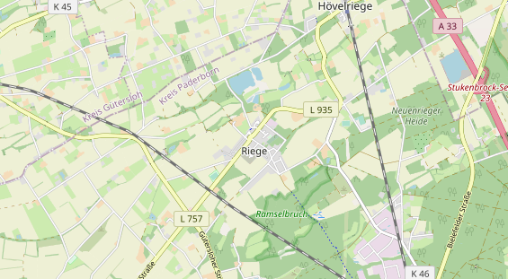 Restaurant auf Karte