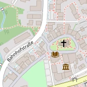 Restaurant auf Karte