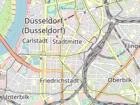 Restaurant auf Karte