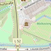 Restaurant auf Karte