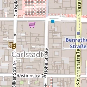 Restaurant auf Karte
