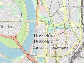 Restaurant auf Karte