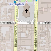 Restaurant auf Karte