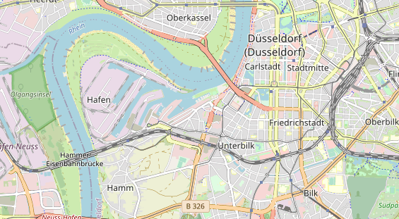 Restaurant auf Karte