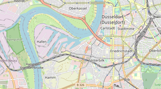 Restaurant auf Karte