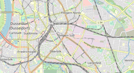 Restaurant auf Karte