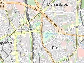 Restaurant auf Karte