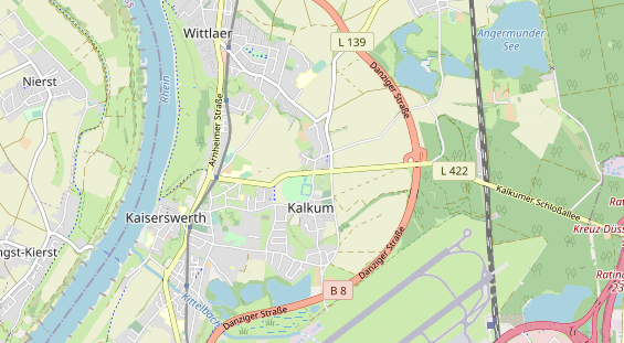 Restaurant auf Karte