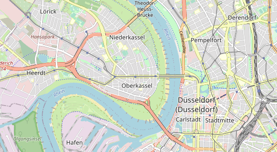 Restaurant auf Karte