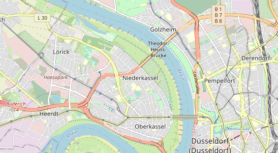 Restaurant auf Karte