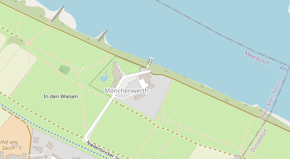 Restaurant auf Karte