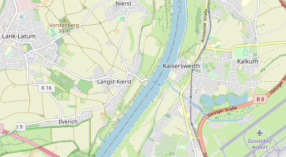 Restaurant auf Karte