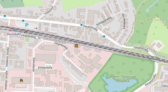 Restaurant auf Karte