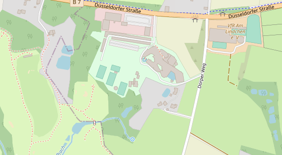 Restaurant auf Karte